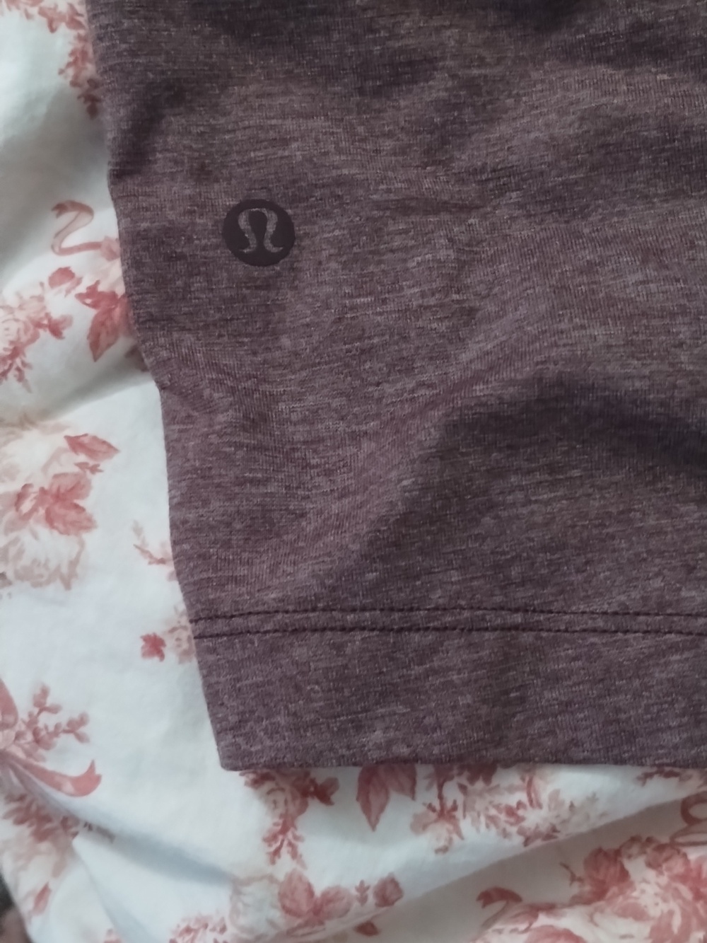 lululemon athletica Red Heather Long-Sleeve Polo - Picture 2 of 3